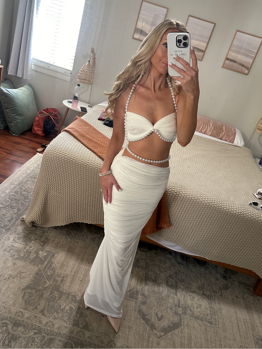 Melani the Label Matching Pearl Set